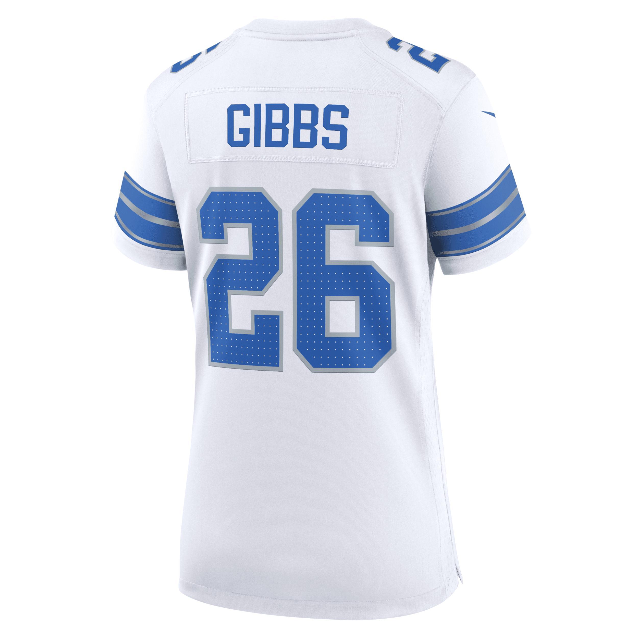 Womens Nike Jahmyr Gibbs Detroit Lions Game Jersey Product Image