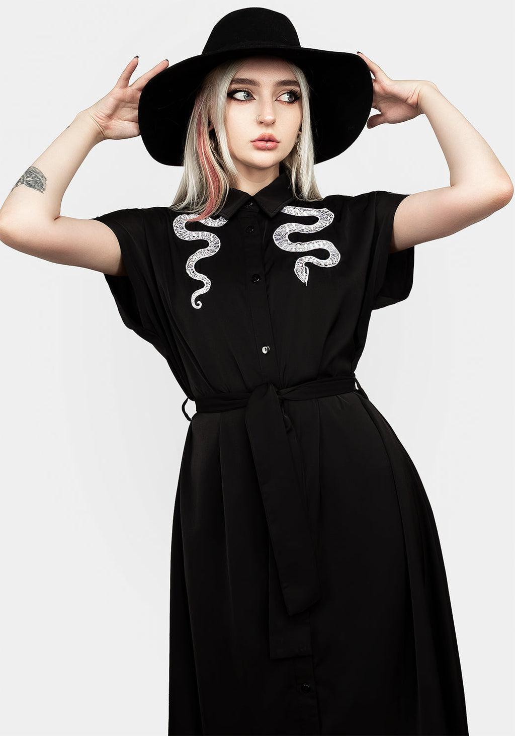 Slither Relaxed Midi Dress Product Image