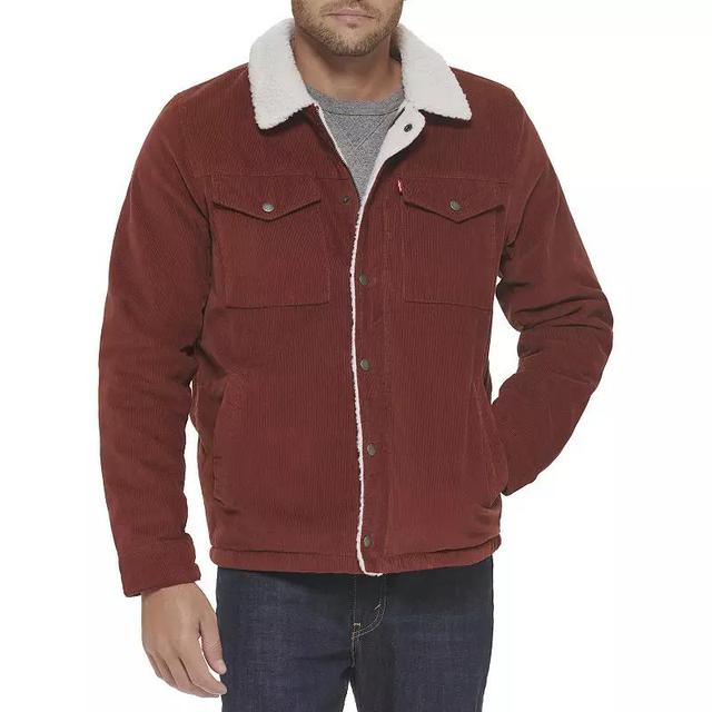 Mens Levis Corduroy Sherpa-Lined Jacket Product Image