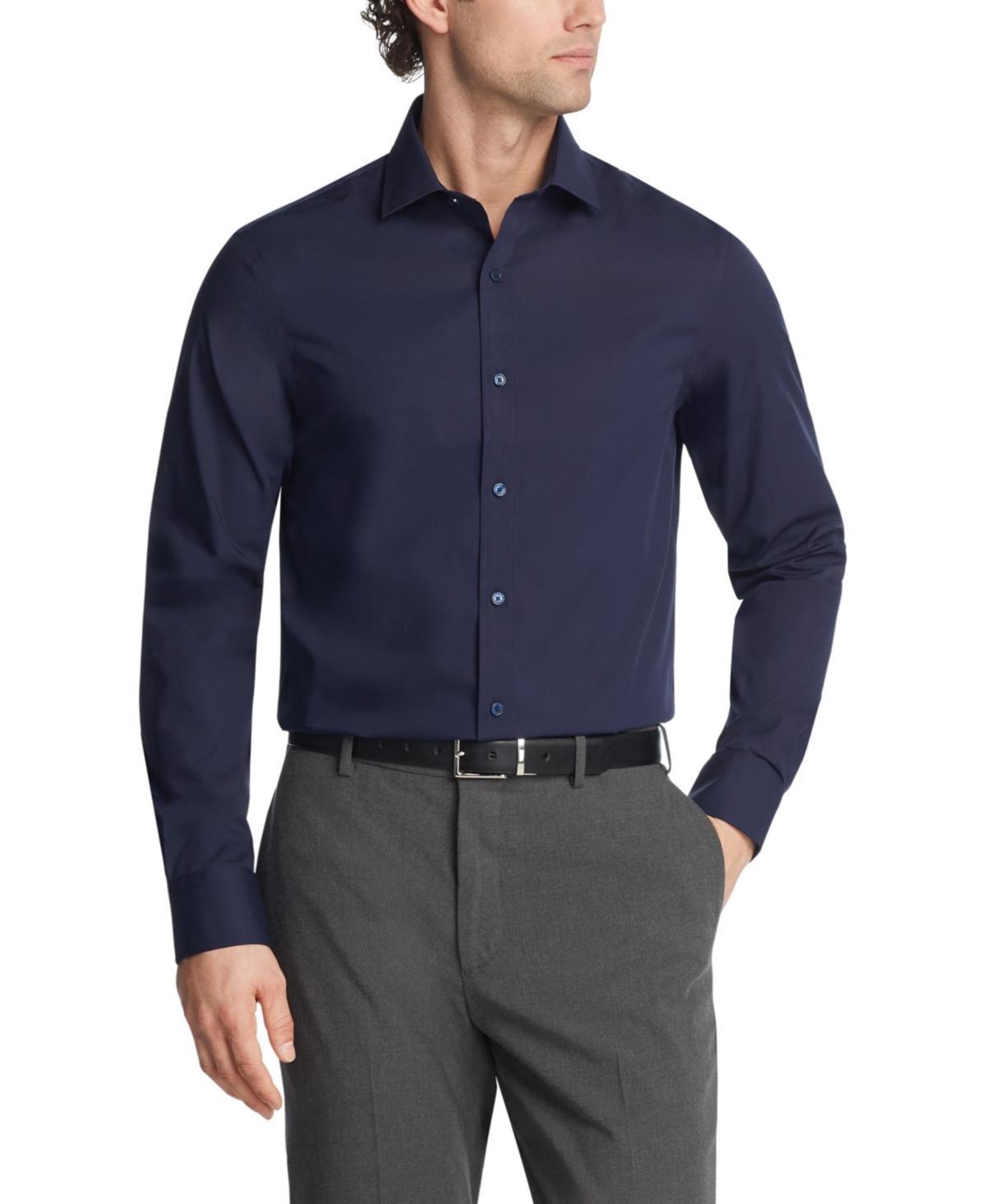 Tommy Hilfiger Mens Th Flex Essentials Slim-Fit Stretch Dress Shirt Product Image