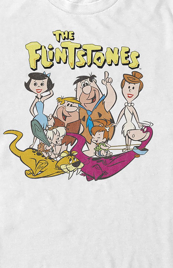 Men's Family Flintstones T-Shirt Product Image