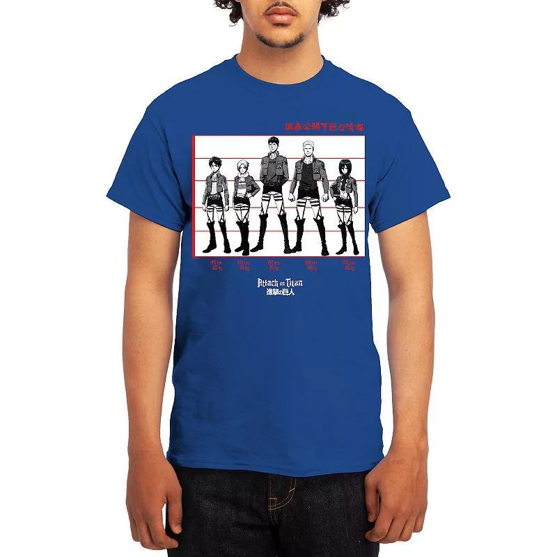 Mens Attack on Titan Tee, Boys Grey Kelly Product Image