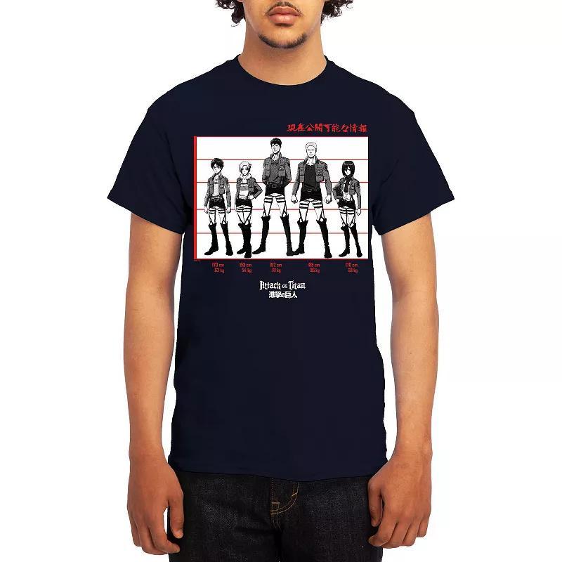 Mens Attack on Titan Tee, Boys Grey Kelly Product Image