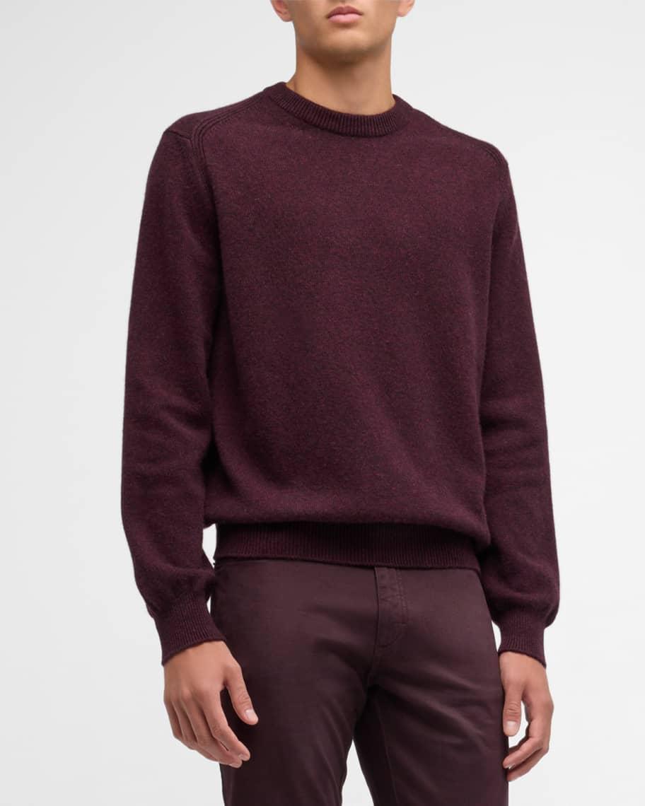 Mens Oasi Cashmere Crewneck Sweater Product Image