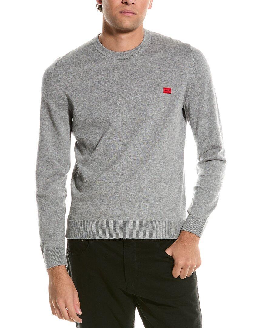 HUGO BOSS Hugo  Crewneck Sweater In Grey Product Image