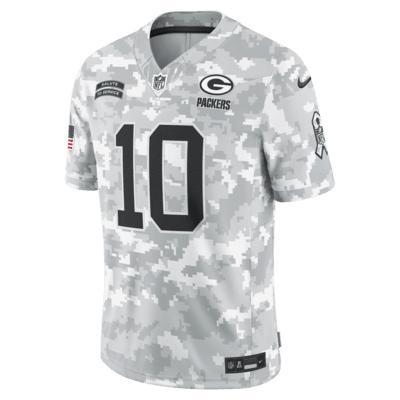 Jordan Love Green Bay Packers Salute to Service Men's Nike Dri-FIT NFL Limited Jersey Product Image