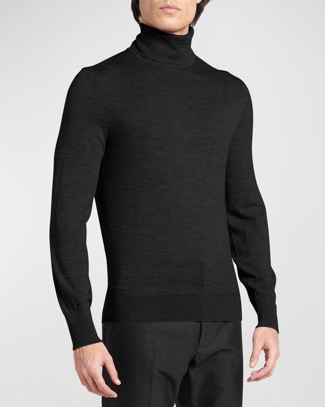 TOM FORD Fine Gauge Merino Wool Turtleneck Sweater Product Image