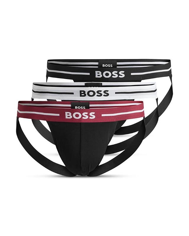 Boss Mens Bold Jockstraps, Pack of 3 Product Image