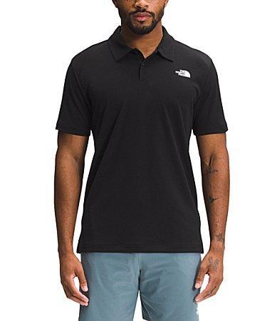 The North Face Knit Short Sleeve Wander Polo Shirt Product Image