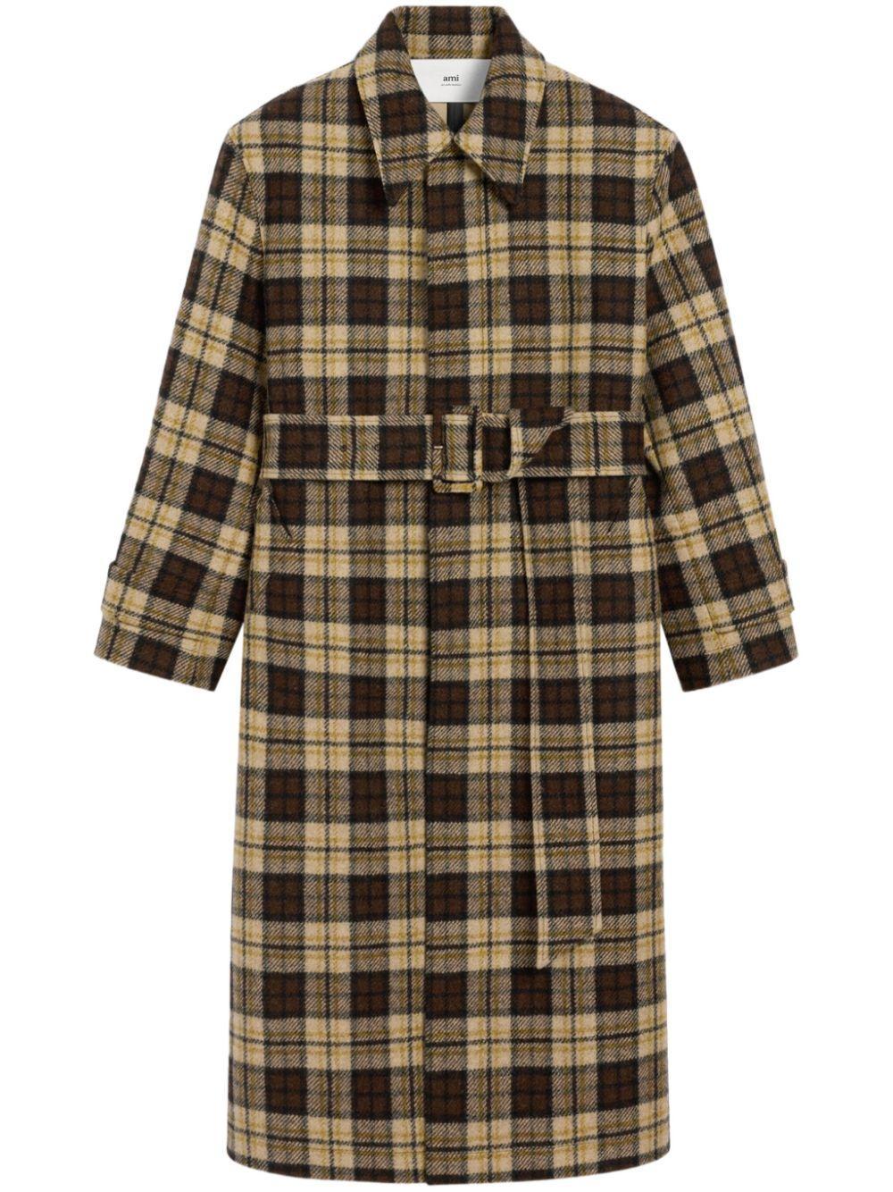 belted coat Product Image