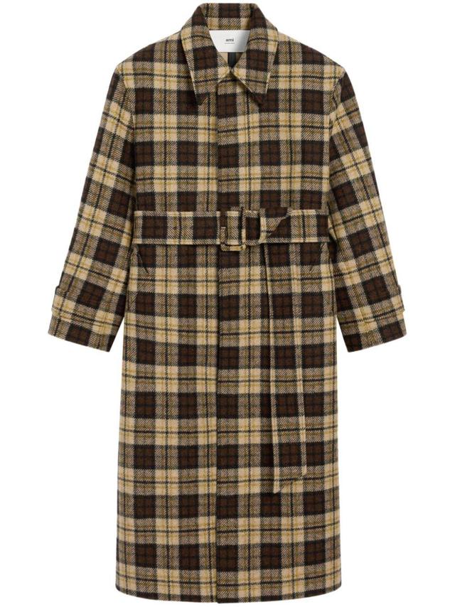 belted coat Product Image