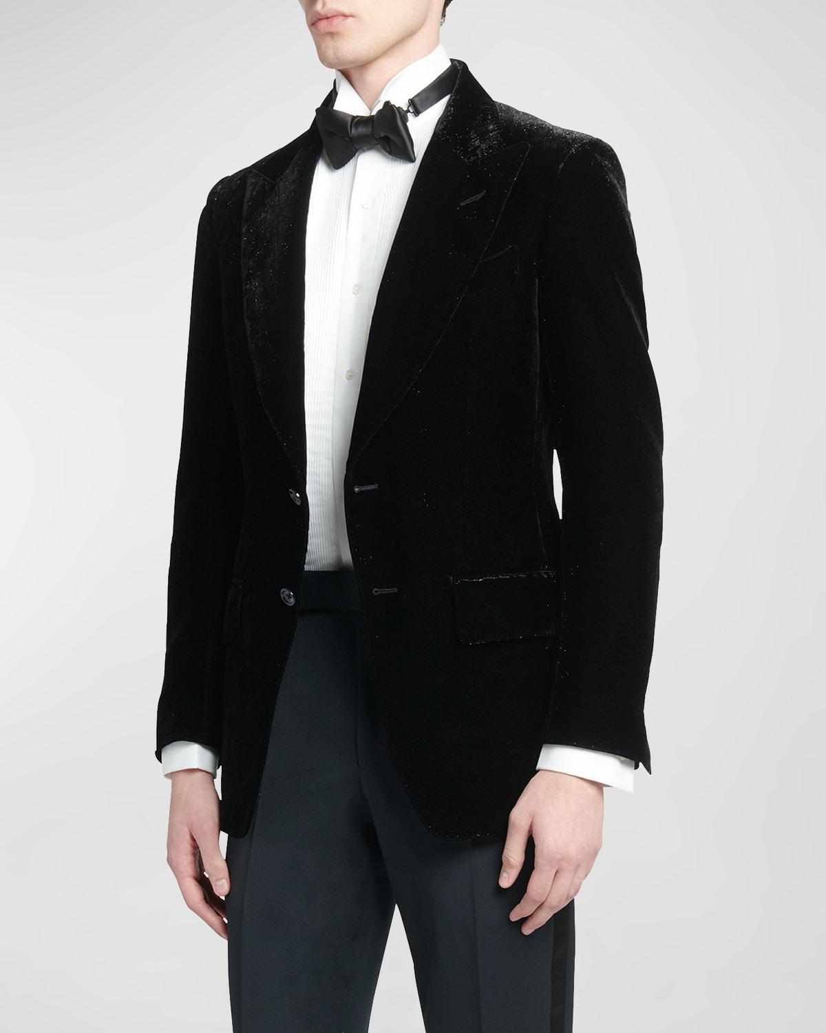 Mens Atticus Sparkly Velvet Dinner Jacket Product Image