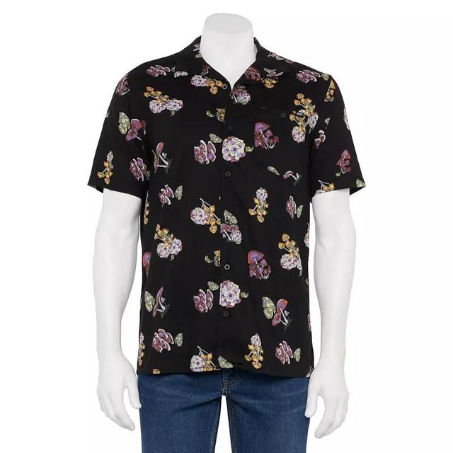 Mens Vans Script Short Sleeve Woven Shirt Product Image