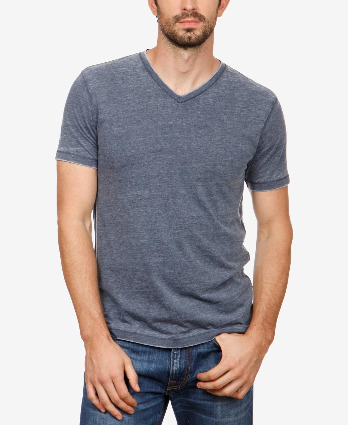 Lucky Brand Short Sleeve Burnout V-Neck T Product Image