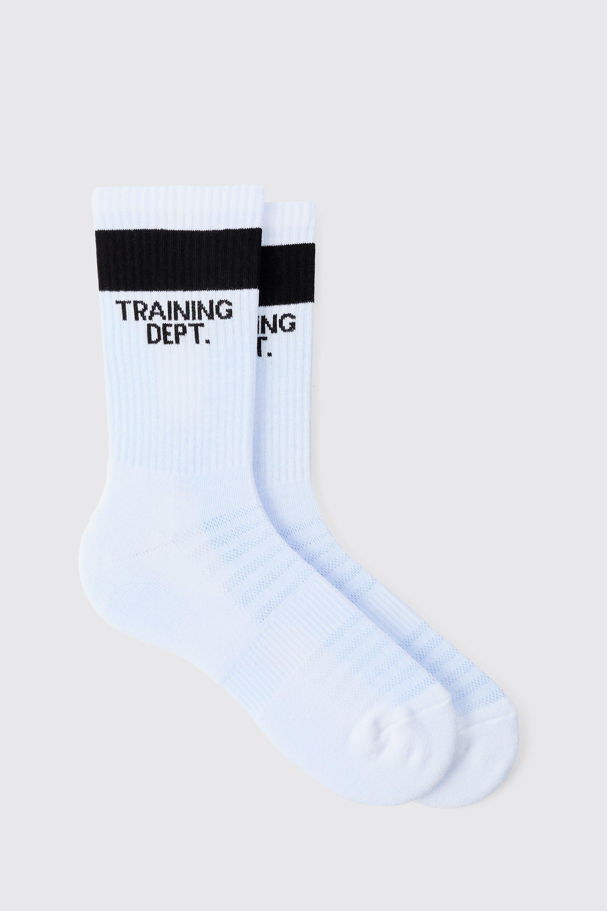 Active Training Dept Cushioned Crew Socks | boohooMAN USA Product Image