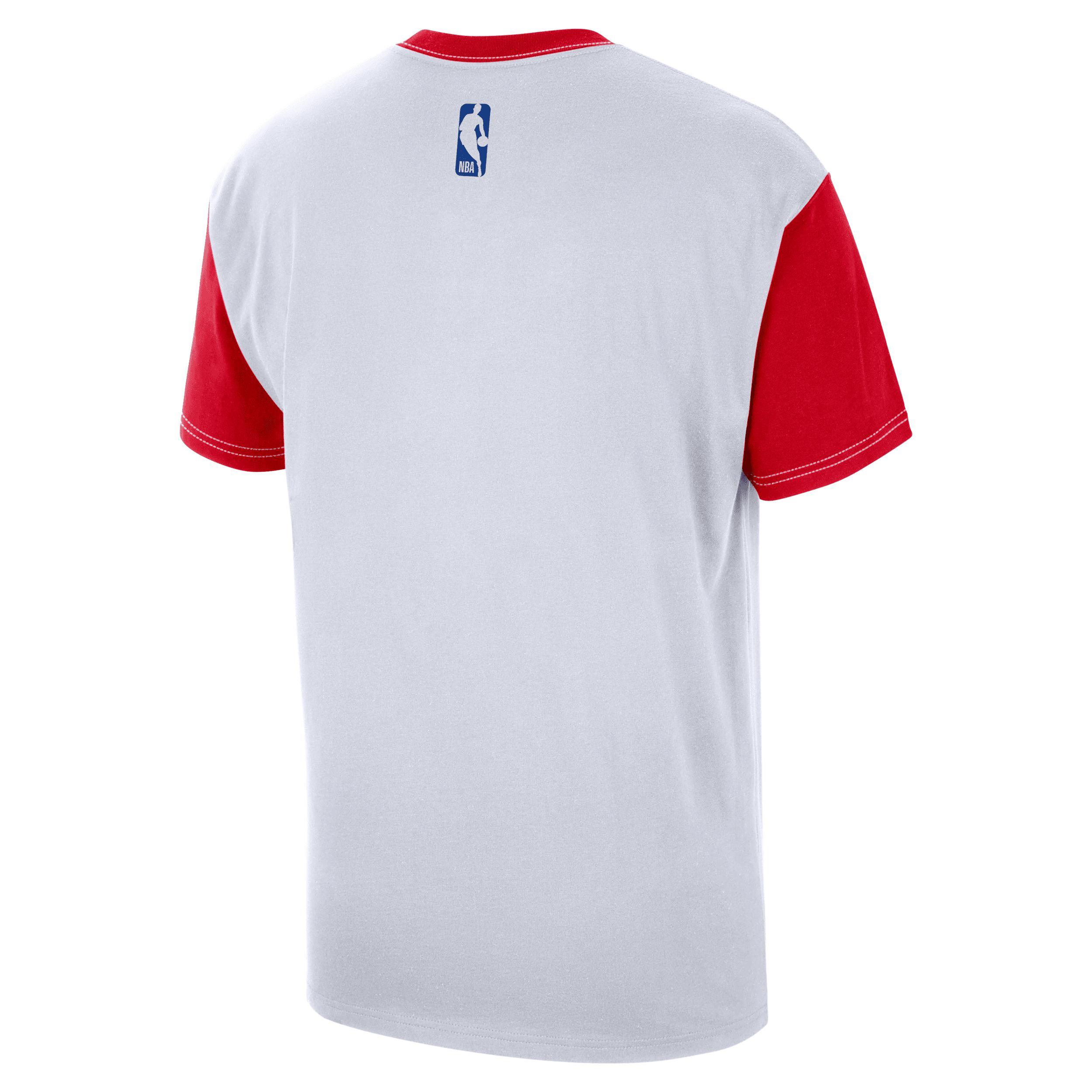 Philadelphia 76ers Courtside City Edition Men's Nike NBA T-Shirt Product Image