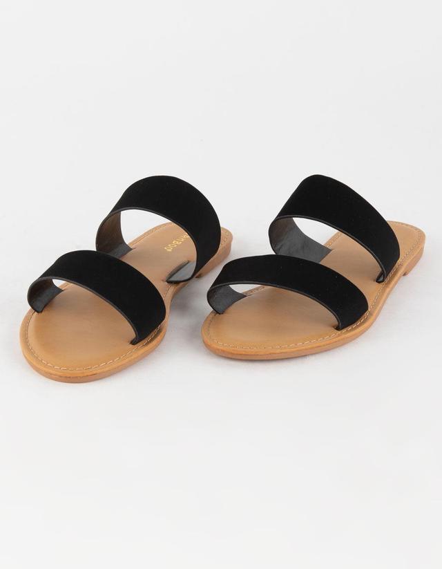 BAMBOO Double Strap Womens Sandals Product Image