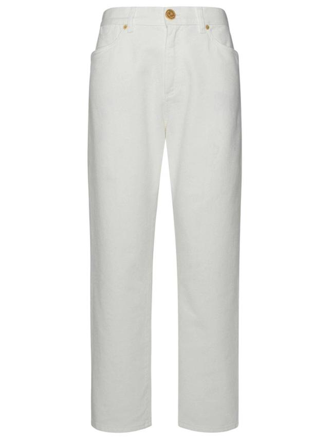 BALMAIN Classic Jeans In White Product Image