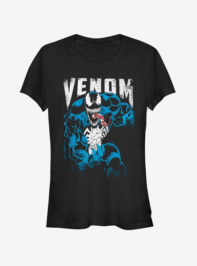 Marvel Venom Grunge Womens T-Shirt Product Image