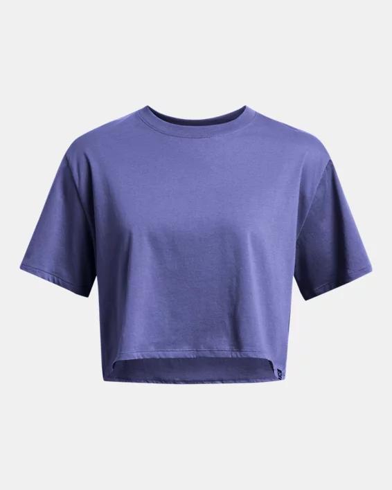 Women's UA Campus Boxy Crop Short Sleeve Product Image