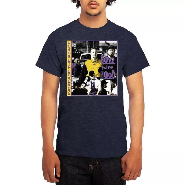 Mens Boyz N The Hood Tee, Boys Grey Navy Product Image