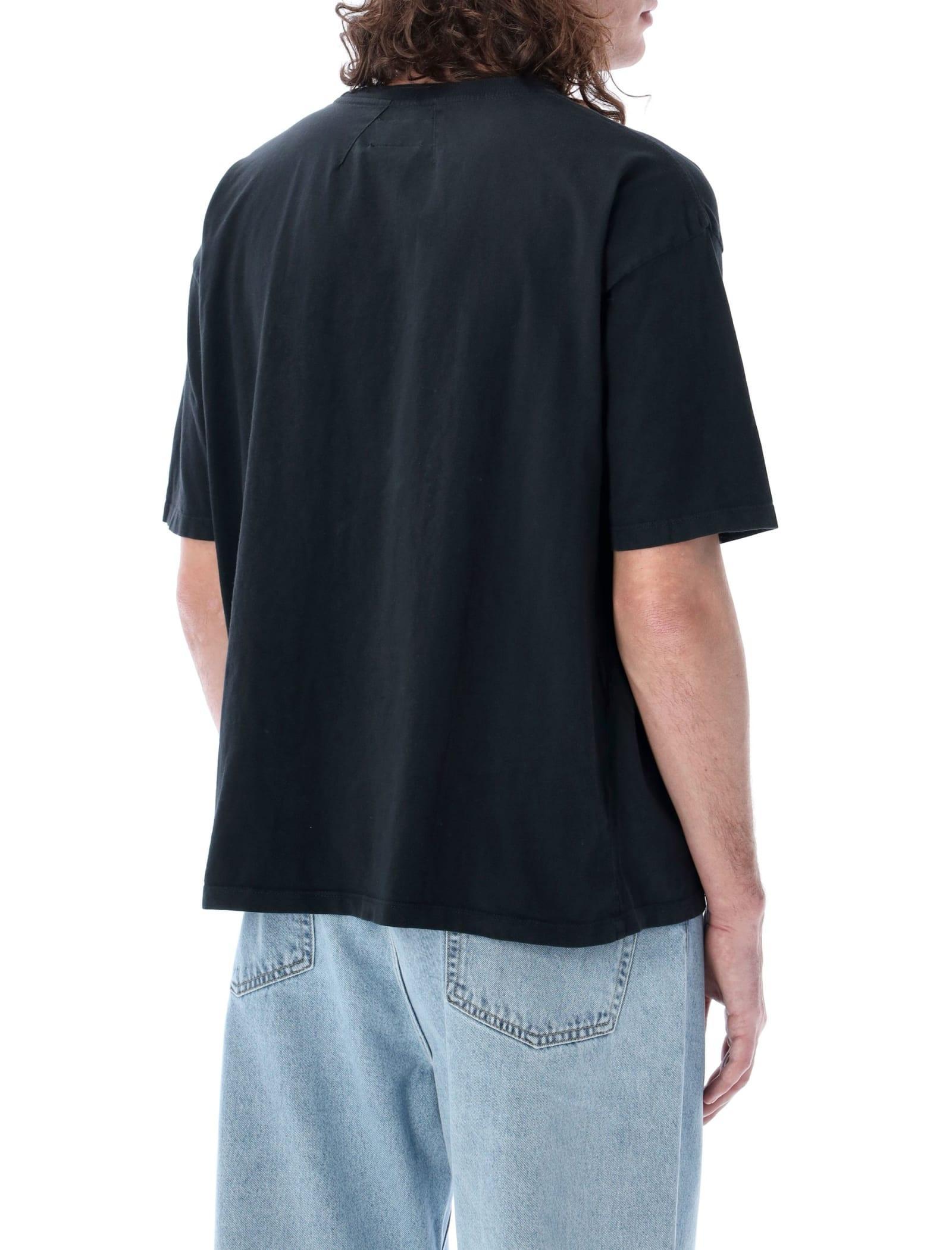 RHUDE Men's Dimora T-shirt T-shirt In Blue Product Image