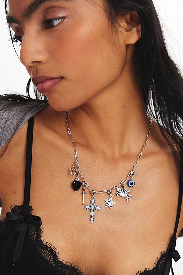 Add-A-charm Necklace Set Womens at Urban Outfitters Product Image