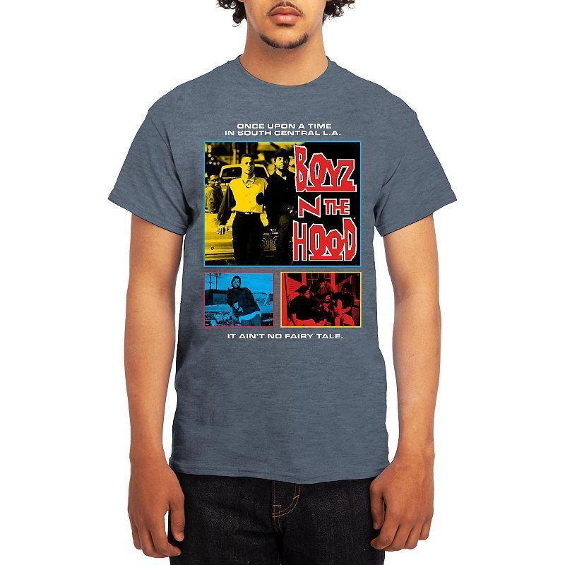 Mens Boyz N The Hood Tee, Boys Grey Navy product image