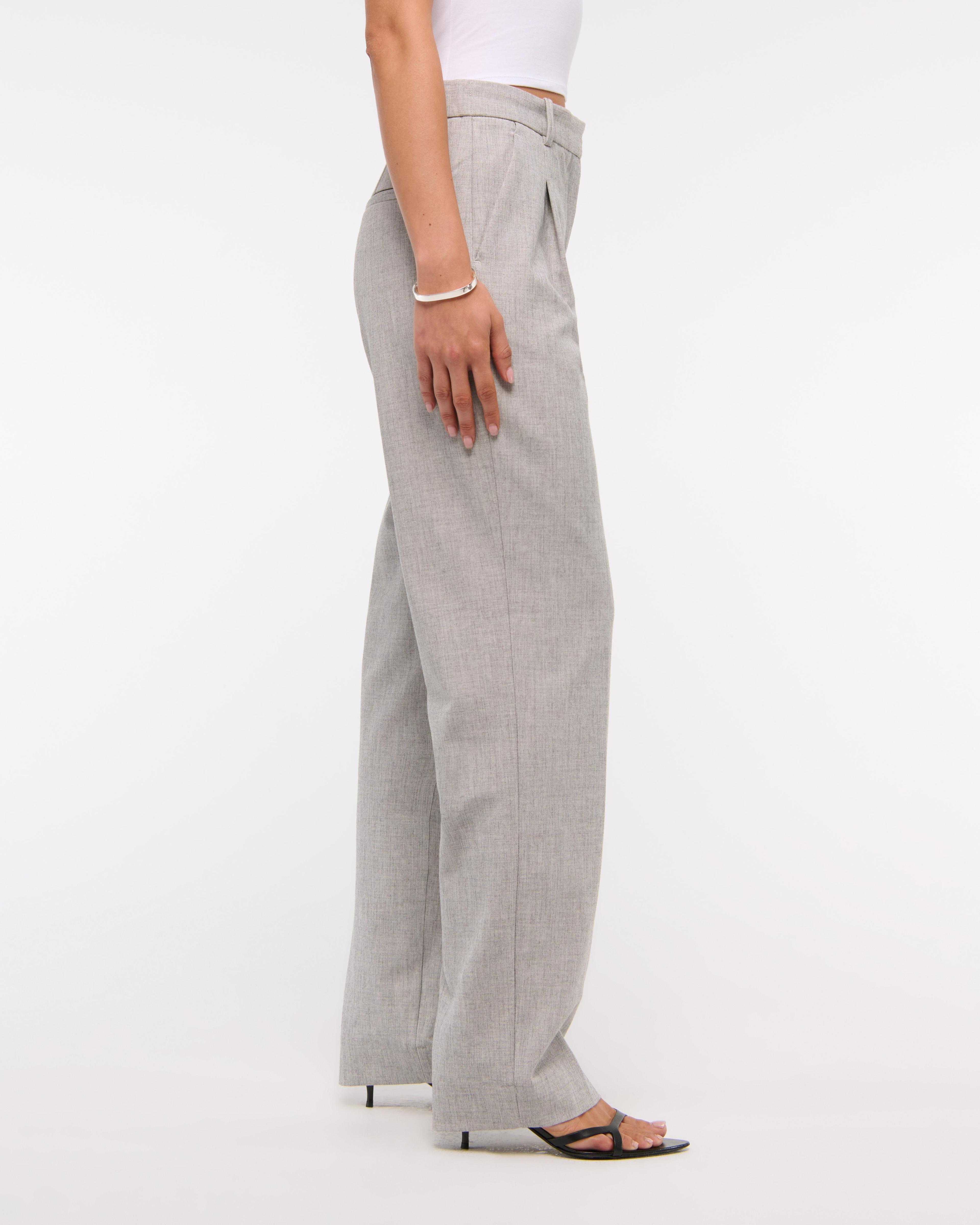 A&F Quinn Tailored Straight Pant Product Image