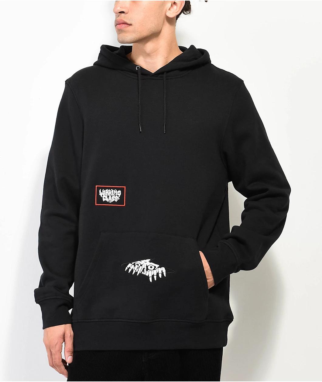 Lurking Class by Sketchy Tank DIY Black Hoodie Product Image