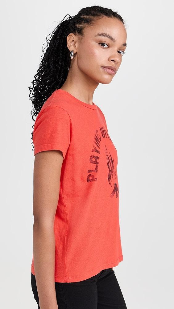 MOTHER The Boxy Goodie Goodie Tee | Shopbop Product Image