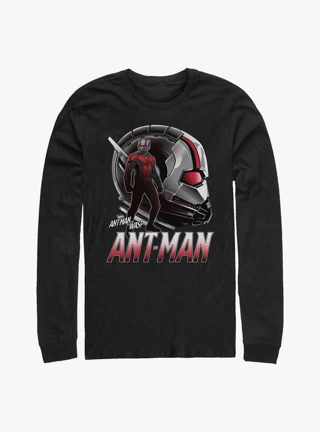 Marvel Ant-Man Helmet Long-Sleeve T-Shirt Product Image