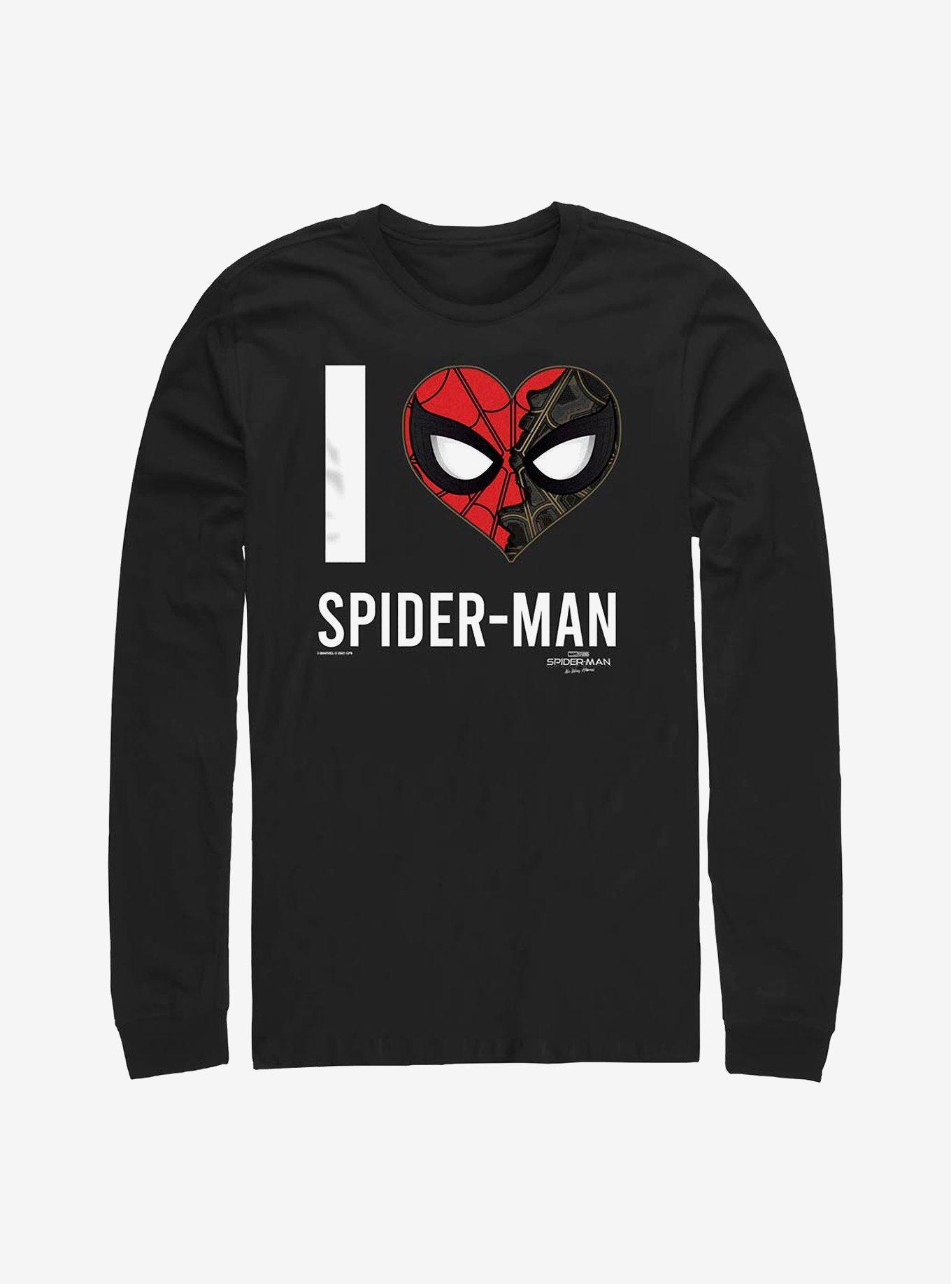 Marvel Spider-Man I Heart Spider-Man Long-Sleeve T-Shirt Product Image