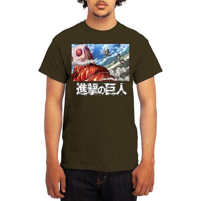 Mens Attack on Titan Tee, Boys Grey Product Image