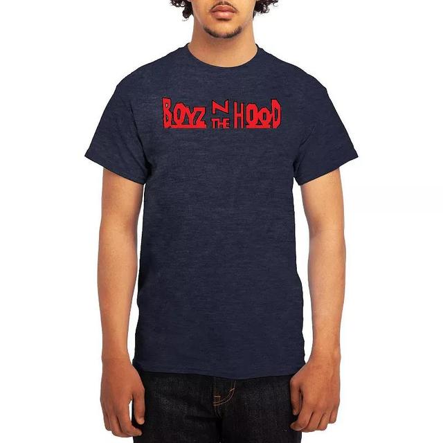 Mens Boyz N The Hood Tee Grey Navy Product Image