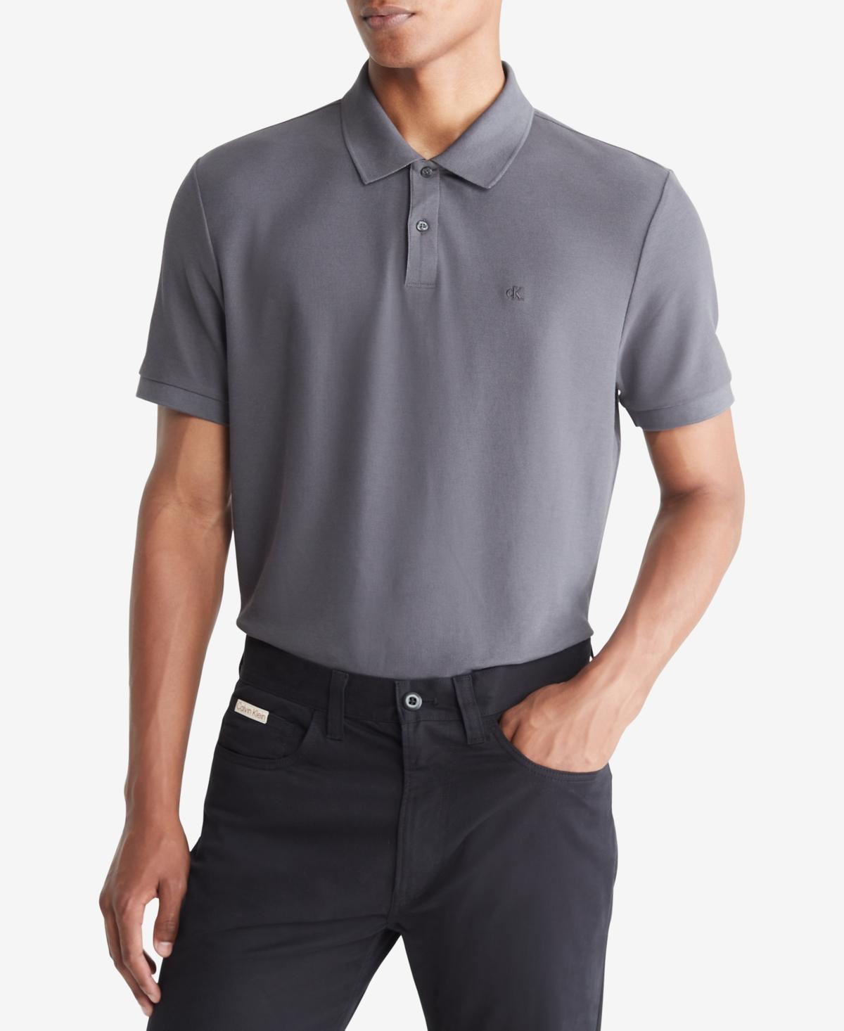 Calvin Klein Mens Pique Solid Polo Product Image