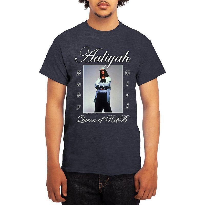 Mens Aaliyah Tee Grey Product Image