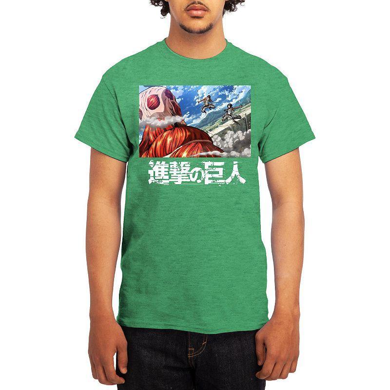 Mens Attack on Titan Tee, Boys Grey Kelly Product Image