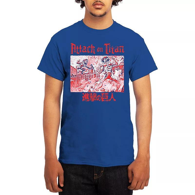 Mens Attack on Titan Tee, Boys Green Product Image