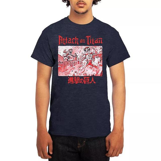 Mens Attack on Titan Tee, Boys Green Product Image