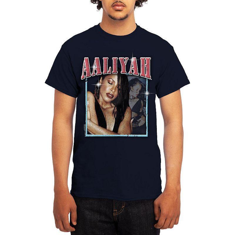 Mens Aaliyah Tee, Boys Grey Navy Product Image