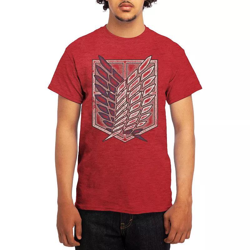 Mens Attack on Titan Tee, Boys Grey Kelly Product Image