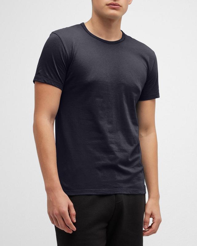 Mens Cotton Crewneck T-Shirt Product Image