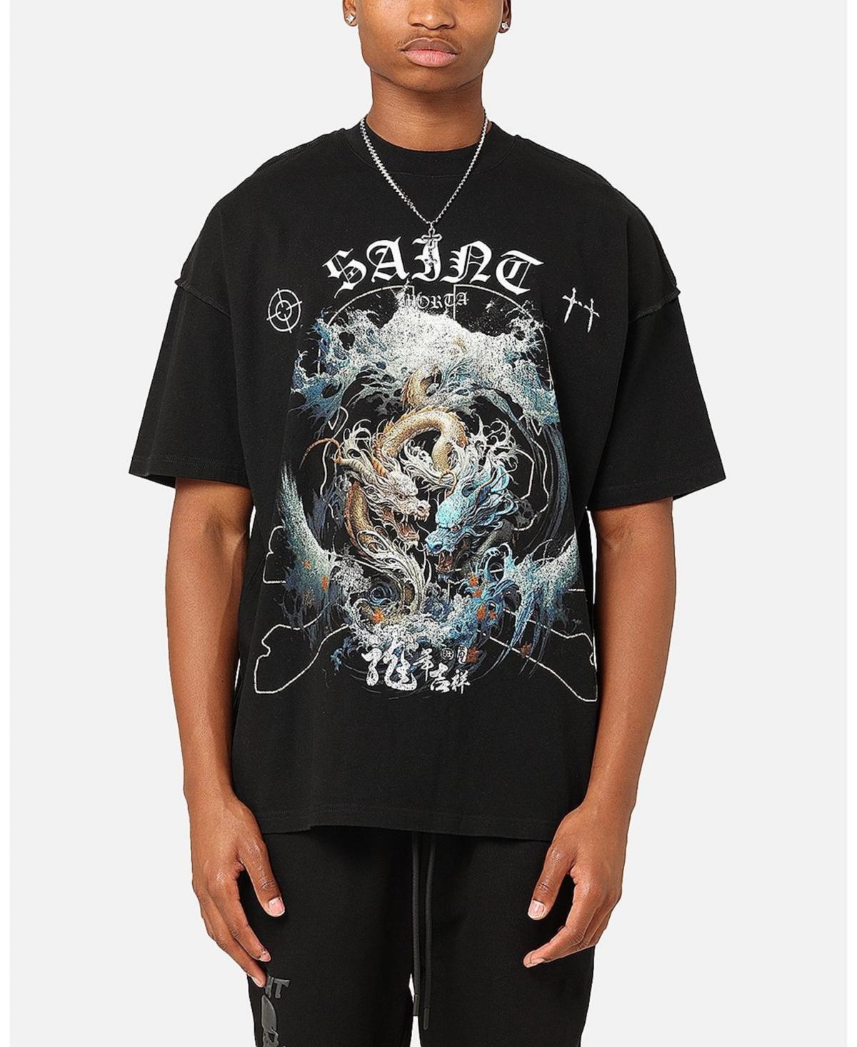 Saint Morta Mens Year Of The Dragon Boxy T-Shirt Product Image