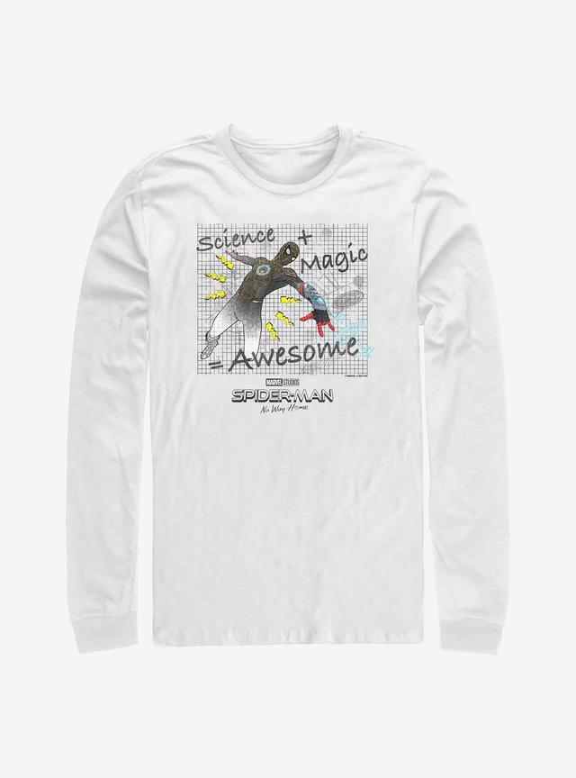 Marvel Spider-Man Science Magic Long-Sleeve T-Shirt Product Image