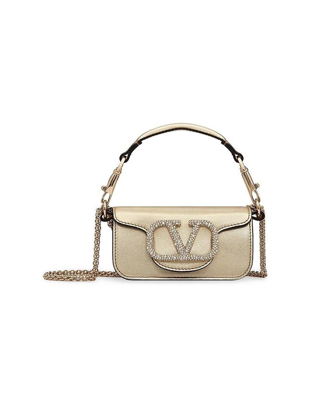 Womens Loc Micro Bag With Chain And Jewel Logo Product Image