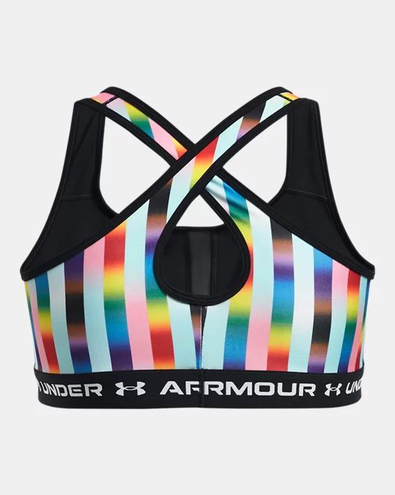 Women's UA Crossback Mid Pride Sports Bra Product Image