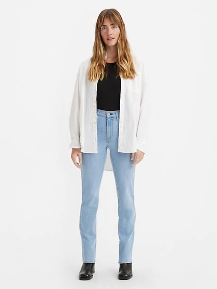 Levi's High Rise Slim Straight Women's Jeans Product Image