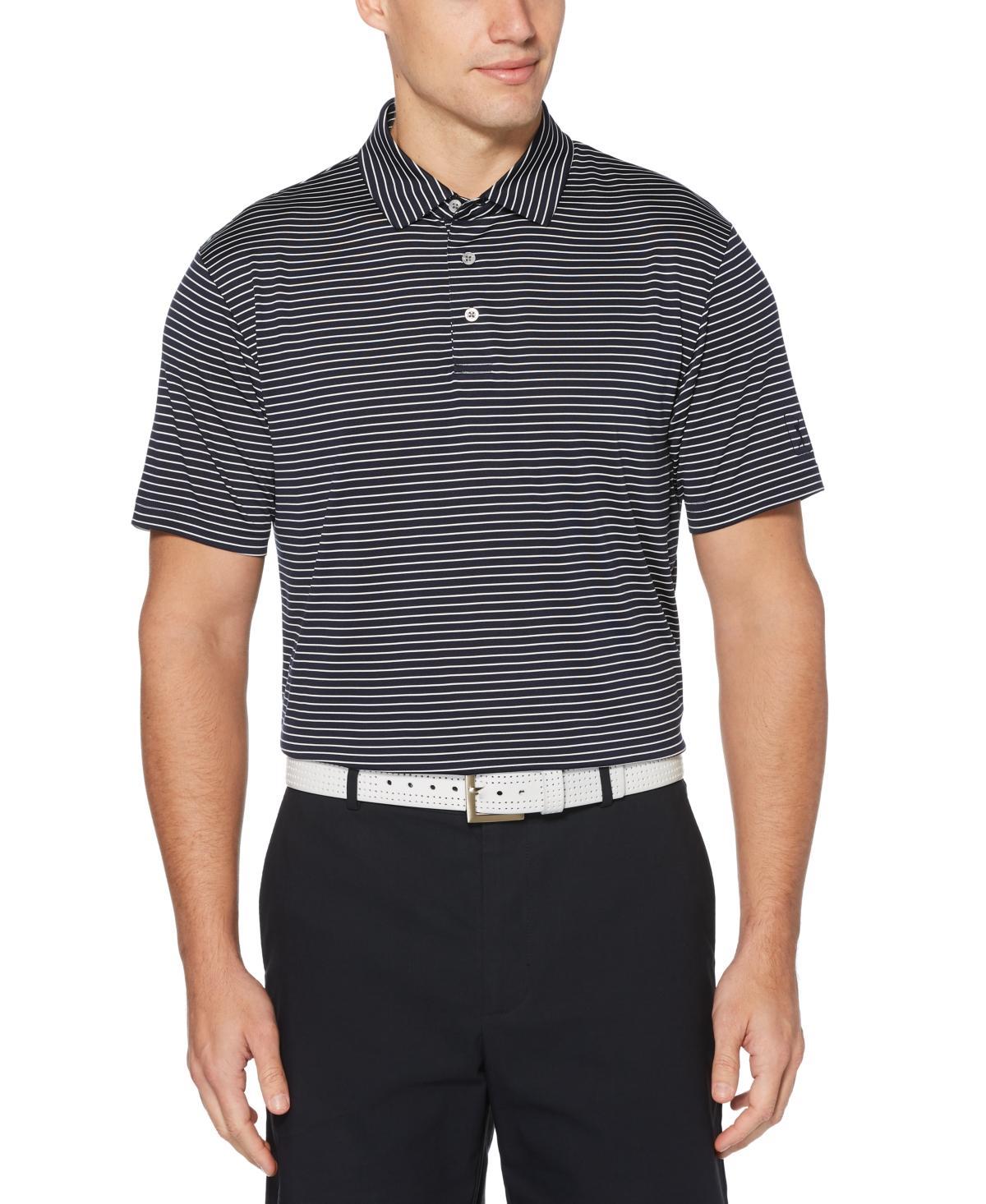 Pga Tour Mens Short Sleeve Feeder Stripe Polo Golf Shirt product image