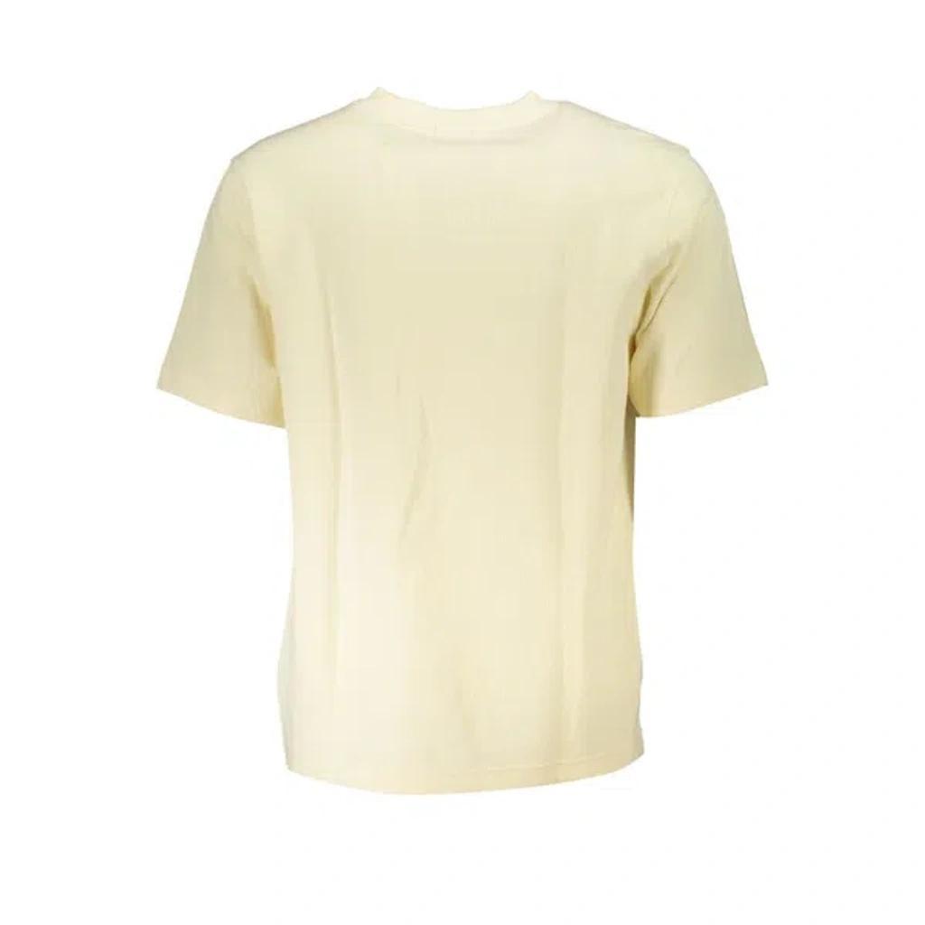 HUGO BOSS Beige Relaxed Fit Short Sleeved Sweater Product Image